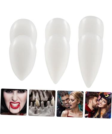 Buy TOYANDONA 30 Pairs Halloween Dentures Vampire Fangs & Zombie Makeup Props for Halloween Costumes & Parties - Buy Online on GoSupps.com