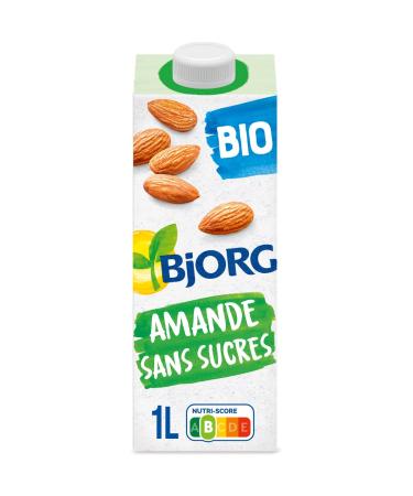 Lot de 6 unit s *** BJORG Lait d'amande calcium bio sans sucres 1l*** soit un format carton de 6 unit s ***