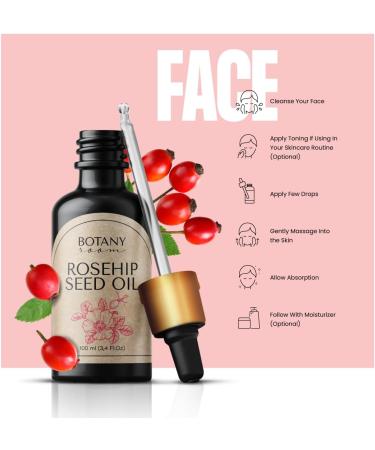 Huile de rose musqu e bio press e froid 100 ml pour un soin naturel du visage anti- ge - Huile de rose musqu e bio press e froid - Soin nourrissant pour le visage et le cuir chevelu - Buy Online on GoSupps.com