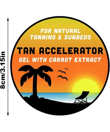 Summer Tanning Cream | 3.04 Oz Leg Darkening Cream | Beach Holiday Bronzed Skin Natural Sun Tanner | Bronzing Tanning Body Butter For Enhancing Flash Skin Tone - Buy Online on GoSupps.com