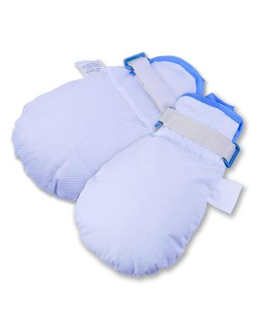 2Pcs Elderly Restraint Gloves - Anti-Scratch & Anti-Extubation Alzheimer's Products with Finger Separation Design and Thick Sponge Filling - Ideal for Patients and Caregivers - Buy Online on GoSupps.com
