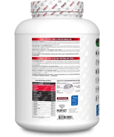 PERFECT Sports - DIESEL 100% Whey New Zealand Whey Isolate Protein Powder Grass Fed & Pasture Raised (5 lbs Pineapple Mango) Pineapple Mango 2.27 kg (Pack of 1) - Buy Online on GoSupps.com