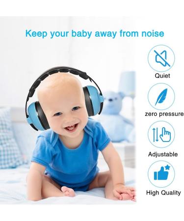 Golgner Baby Hearing Protection Headphones | Adjustable Noise Protection for Children (3 Months - 2 Years) | Prevent Hearing Damage - Buy Online on GoSupps.com