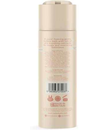 Nala's Baby Bubble Bath | Award-Winning | 97% Natural | Dermatologically-Tested | Vegan | Soothing Oat Milk & Camomile | 200ml & 400ml - Buy Online on GoSupps.com