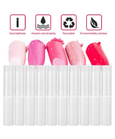 ZJchao Colorful Lip Balm Tubes - Easy to Fill Lipstick & Lip Gloss Containers | Ideal for DIY Projects - Buy Online on GoSupps.com