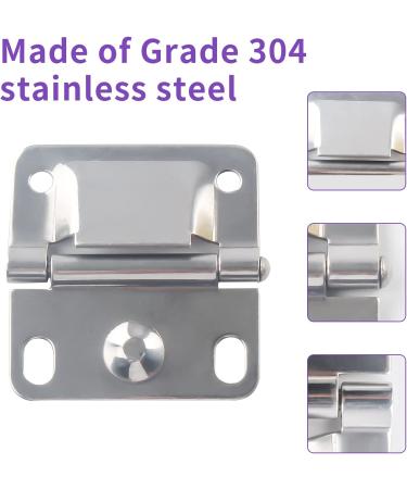Stainless Steel Hinge Replacement for Coleman Camping Coolers - Set of 2 - Buy Online on GoSupps.com