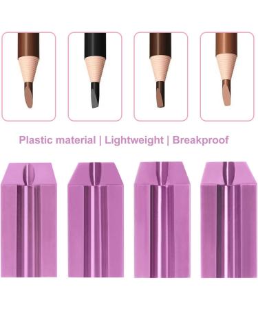 4-in-1 Eyebrow Pencil Sharpener for Women - Lightweight Makeup Shaper for Beginners and Professionals | Beauty Salon Essential - Buy Online on GoSupps.com