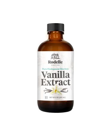 Rodelle Pure Vanilla Extract, 8 Fl oz 8 Fl Oz (Pack of 1)