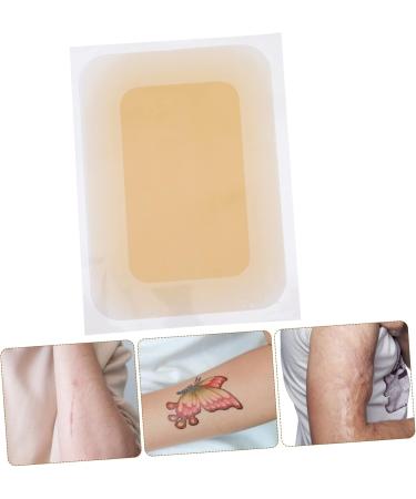 FRCOLOR Autocollant Couvrant Cicatrice Et Tatouage 10 Pi ces Taille Unique tanche Couleur Peau Fonc e Maquillage Couvrant Imperm able Pour Corps 14x10cm teint fonc  - Buy Online on GoSupps.com