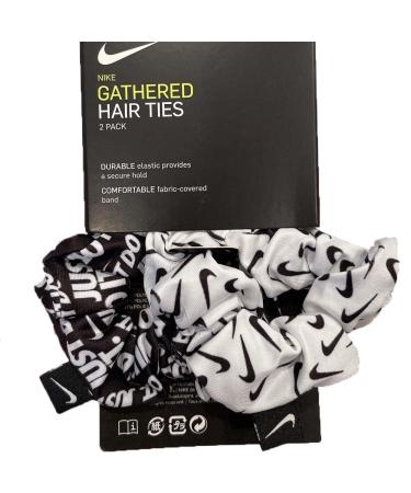 NIKE Hair Tie 2-Pack - 2.0 White | Stylish & Functional Hair Accessories for All Hair Types - Buy Online on GoSupps.com