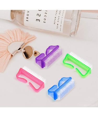 4PCS Handle Nail Brush - MORGLES Nail Clean Brush for Hand Cleaning and Fingernail Scrubbing - Buy Online on GoSupps.com