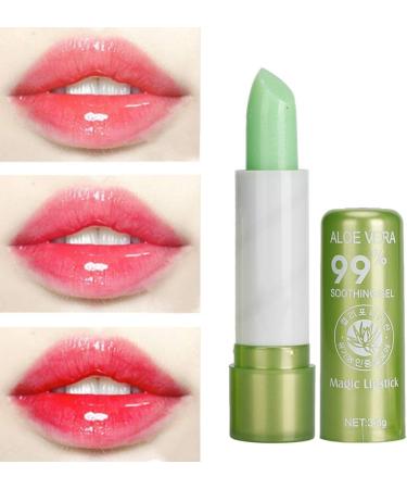 Aloe Vera Color Change Lipstick | Moisturizing Temperature-Activated Lip Care - Buy Online on GoSupps.com