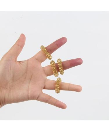 10 Finger Massage Rings & 2 Rolling Hand Massagers Set | Stress Relief & Blood Circulation Boost - Buy Online on GoSupps.com