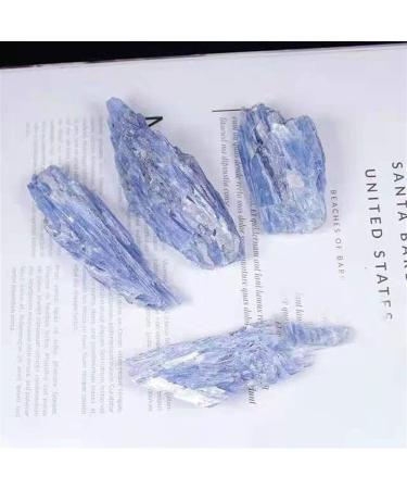 Collection 1pc 150g-230g Natural Rough Blue Kyanite Quartz Raw Stone for Specimen Decoration - Buy Online on GoSupps.com