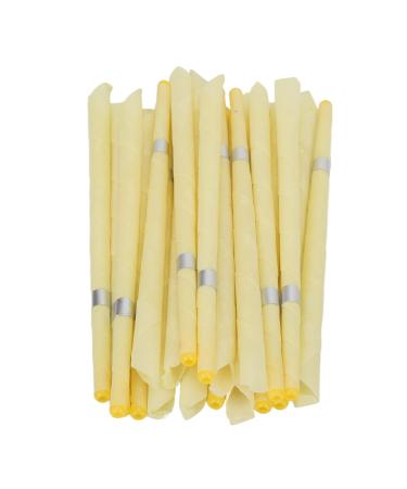 20 Ear Wax Candles - Premium Ear Candle Tool Kit with Ear Care Pad for Safe and Effective Ear Cleaning - Buy Online on GoSupps.com