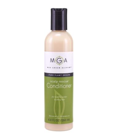 MGA Vegan Hair Conditioner - Organic Formula with Tea Tree for Healthy Hair | Hair Care Product with Natural Herbal Scent | Parabens Silicone & Sulfate Free Conditioner | Unisex | 8.8 Fluid Oz 8.8 Fl Oz (Pack of 1)