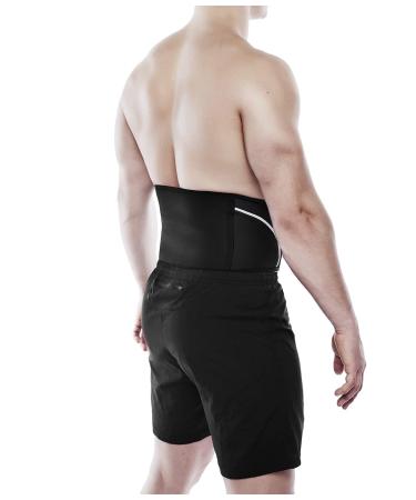 Rehband Back Support Belt - 5mm SBR/Neoprene Lower Back Stabilization for Sports & Daily Life - Medium Black - Buy Online on GoSupps.com