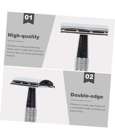 Beaupretty 1 Set Razors - Hairdresser Razor Set for Eyebrows & Beard Grooming | Manual Clipper & Twine - Buy Online on GoSupps.com