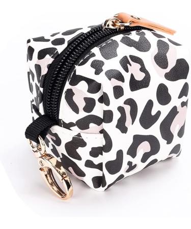 Pratvider Pacifier Holder Case - Stylish Baby Pacifier Bag with Clip Holds 2 Pacifiers - Leopard Patterns | Ideal for Diaper Bag - Buy Online on GoSupps.com