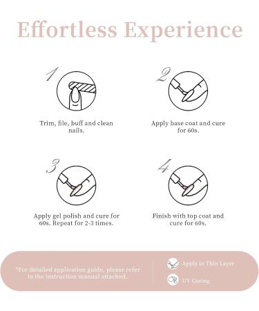 MEGIOR Nude Pink Gel Nail Polish 15ml Gel Polish 1PCS Soak Off UV LED Nail Gel Polish for Nail Art Manicure Salon DIY Home for Women Girls Nails - Buy Online on GoSupps.com