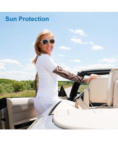 12 PCS Sports Arm Sleeves for Braces, Splints & Slings | Seamless Tattoo Sleeve Hand Warmer for Basketball & Outdoor Activities - Unisex - Buy Online on GoSupps.com