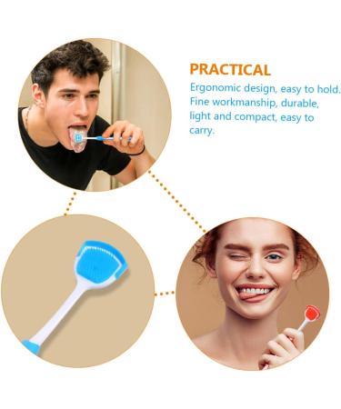 NOLITOY 2pcs Cleaning Brush Set | Household Coating Scraper & Breath Freshener | Ideal for Home & Kitchen Cleaning - Buy Online on GoSupps.com