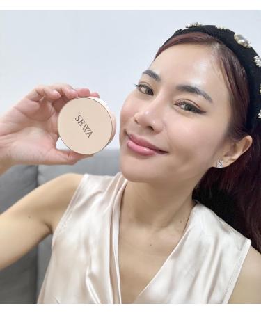 Buy Beautygoodshop 12 Hrs Long-Lasting Sewa Primer Foundation Compact #No.03 Sand Beige - Oil Control Semi-Matte Finish | Free Beauty Gifts with Purchase - Buy Online on GoSupps.com