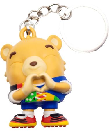 Buy UEFA Euro 24 Keyring Mascot Heart - Official Euro 2024 Merchandise | Fast International Shipping - Buy Online on GoSupps.com