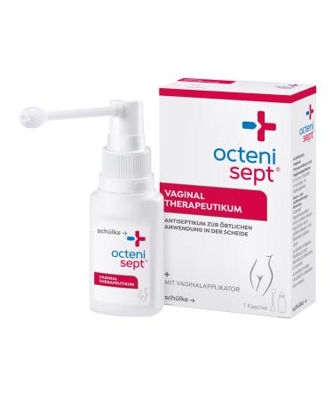 Octenisept vaginal therapy - Spray incl. Applicator against vaginal fungus bacterial vaginosis fungal infection itching burning and discharge 50 ml solution
