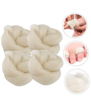 Hemoton 4pcs Wool Toe Pads | Nail Dip Remover | Outdoor Splitter Protectors | Bunions Straightener | Bunion Corrector | Toe Separator | Anti-friction covers - Buy Online on GoSupps.com