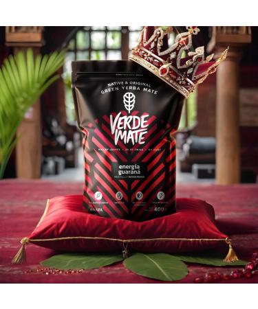 Verde Mate Green Energia Guarana 0 4kg 400g | Yerba Mat Br silien | Yerba Mat Stimulant avec Guarana | S ch l'Air | Caf ine - Buy Online on GoSupps.com