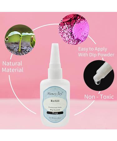 56ml Refill Gel Base Top Sealer Dry Activator for Dipping Powder - No Lamp Cure Dip Nails - Buy Online on GoSupps.com