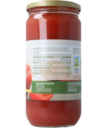  Naturitas Naturitas Organic Grinding Tomato 660g | Glass Jar | Eco - Buy Online on GoSupps.com