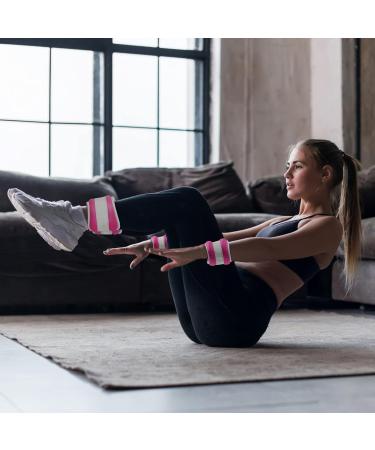 Coli Pet 3kg Adjustable Wrist Weights for Men & Women - Perfect for Fitness Walking Jogging Gymnastics & Strength Training - Rose Red - Buy Online on GoSupps.com