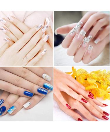 Beuniar 500Pcs Natural French Acrylic Nail Tips - Perfect for Manicure Nails Art at Salons & Home DIY - Buy Online on GoSupps.com
