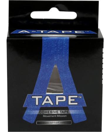 Cohesive Crepe Bandage - Elastic Self Adhesive Tape for Sports Injuries Swelling & Sprains (Pack of 10 2.5cm x 4.5m) - Black - Fast International Shipping - Buy Online on GoSupps.com