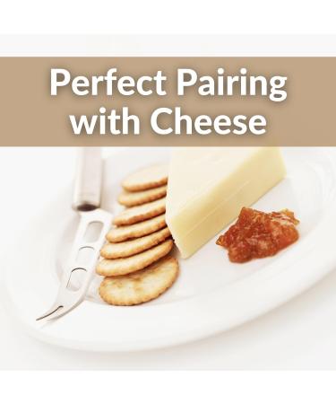 Savoury Chutney & Biscuits Gift Set - Cheeseboard Chutney, Caramelised Onion, Cracker Rounds - Perfect for Cheese Lovers and Afternoon Tea - Buy Online on GoSupps.com