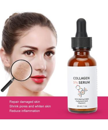 Collagen Serum Collagen 30ml skin face moisturizing for face and body with pure collagen anti aging more elasticity moisturizing firming for all skin types - Buy Online on GoSupps.com