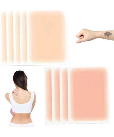 Ruban de couverture de tatouage 8pcs Patch couverture tatouage ultra-mince invisible imperm able maquillage 3 5x5.9 Cuttable pour cicatrice et marques naissance style 1 patch - Buy Online on GoSupps.com