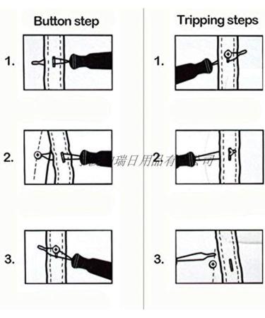 Yeahii 2 in 1 Dressing Buttonhook Zipper Pull Helper Button Hook Dressing Aid Assist Tools for Old Disablity Parkinsons Aids for Handmade DIY Gift - Buy Online on GoSupps.com