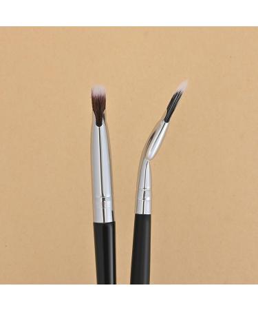 lanliflying Folding Angle Scalloped Lash Brush | Eyebrow Brush and Mascara Fan Brush Set - Eyebrow and Eyelash Brush with Soft Bristles for Girlfriend Mother Wife - Buy Online on GoSupps.com