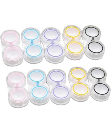 Veemoon 30 pcs Contact Lens Holder Carrier Bag Decorative Eye Case & Container for Lenses Ideal for Travel & Storage - Buy Online on GoSupps.com