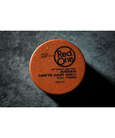 Red One Full Strength Hair Styling Wax with Argan Oil - Matt Finish 150ml Set of 2 for Ultimate Hold - International Shipping Available - Buy Online on GoSupps.com