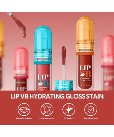  SONGVISON Moisturising Lip Gloss Set of 6 - Moisturising and Nourishing Lip Gloss and Tint Long Lasting Non-Sticky Jelly Finish Plumping Oil for Soft and Irresistible Lips - Buy Online on GoSupps.com