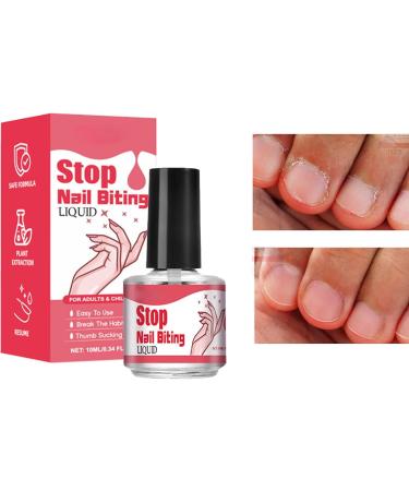 10ml No Bite Nail Polish - Nail Biting Stopper for Kids | Children Bitter Nail Water Nail Biting Prevention Polish | Anti Bite Nail Polish for Kids & Adults - Buy Online on GoSupps.com