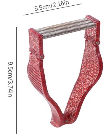 Yawl Facial Hair Removal Tool - 3 Layer Spring Flade Epiliererenthaarung | Effective Face Hair Remover - Red - Buy Online on GoSupps.com