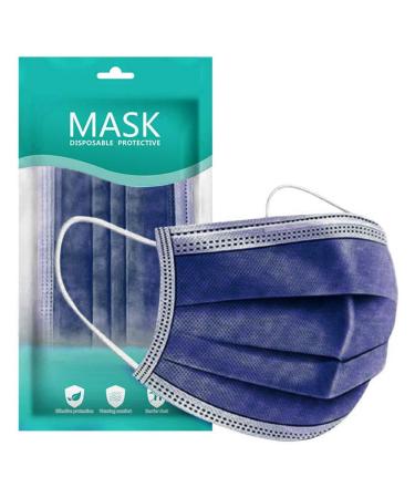 Disposable Face Cover 3-Ply Outdoor Breathable Mouth Protection Bandanas for Women and Men