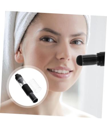 minkissy Makeup Brush Foundation Brush Makeup Supplies Foundation Applicator Nail Dust Brush Blush Brush Refillable Powder Brush Cosmetic Applicator Button Plastic Travel Portable - Buy Online on GoSupps.com