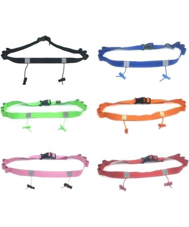 Buy Running Number Belt with Gel Reflector Strips - Ideal for Racing & Cycling | Water Bottle Girdle - Buy Online on GoSupps.com