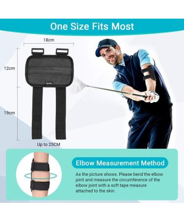 Golf Swing Training Aid - Straight Arm Elbow Brace for Perfect Posture | Ideal for Beginners - Men & Women - Buy Online on GoSupps.com